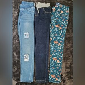 Girls 3 piece pants bundle Size 12 slim skinny